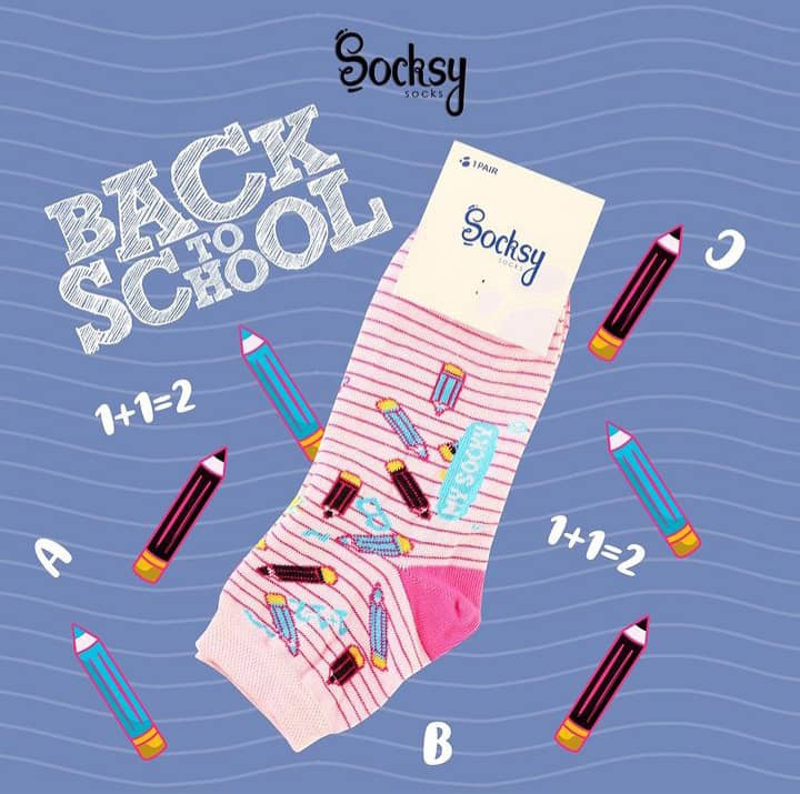 Women's Socks with Pen print
