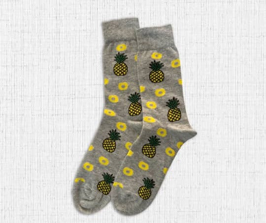 Pineapple Women Socks 1 Piar