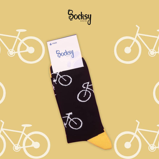 Women's Socks with Bicycle print