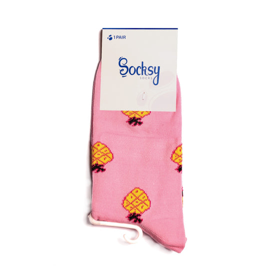 Women's Socks with Pineapple print