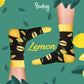 Socks with Lemon print